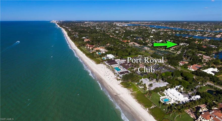 Double lot ... walking distance to the beach and Port Royal Club. More than 1 acre offering an incredibly rare opportunity to own a truly large site with such close proximity to the beach as well as to the Port Royal Club. Property qualifies for Port Royal Club resident membership so no waiting list. The property is offered with current circa 1983 residence; however, current residence is being offered solely on an "as-is, where-is" basis due to its condition. With gracious frontage along prestigious Kings Town Drive wrapping around to Lantern Lane plus views from frontage upon Half Moon Lake, the mature trees and plantings begin to place color on the canvas that no doubt will become the next owner's masterpiece. Realtors please refer to Confidential Remarks regarding showings or any further information. It is a truly small group of Port Royal properties that offer an oversized property site such as this with the highly desirable features of being such an authentically short walking distance to the beach and Port Royal Club.