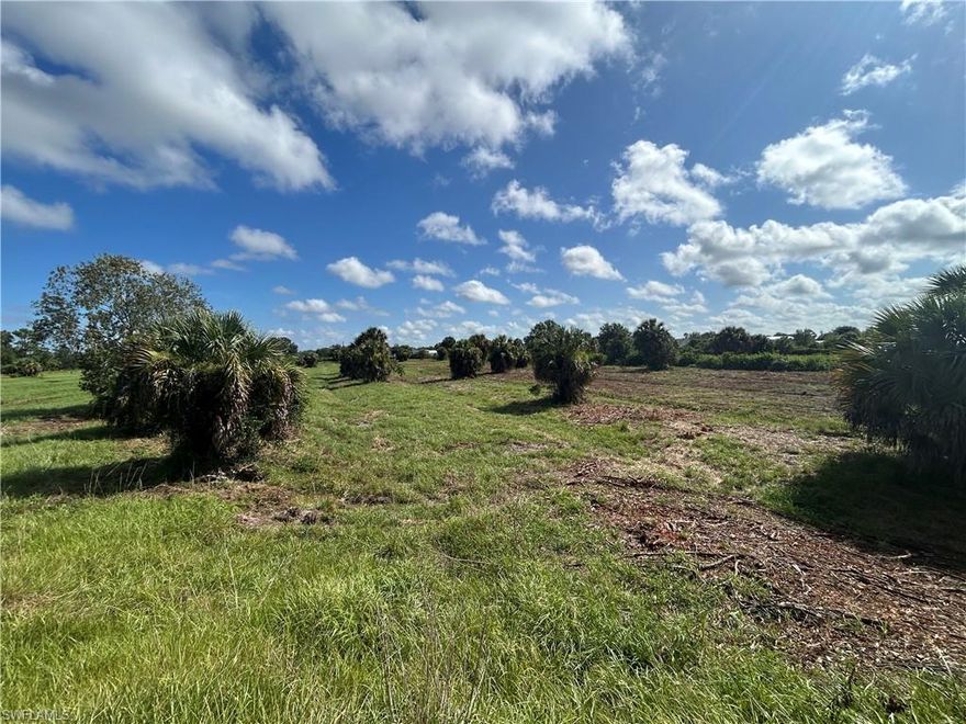 Discover the perfect opportunity to own 2.5 acres of land in Punta Gorda, Florida, located at 7024 Grove Blvd in the Charlotte Ranchettes area. Cleared, no environmental concerns, and new survey for buyers! This spacious property offers the ideal setting for those seeking privacy, space, and the freedom to create their own Southwest Florida lifestyle. Situated in a growing rural community known for its large homesites, agricultural zoning, and peaceful surroundings, this property provides plenty of room to build a custom home, establish a small farm, or create a private retreat. With acreage becoming increasingly difficult to find in Punta Gorda, this parcel offers exceptional flexibility for homeowners, hobby farmers, or investors. The land has previously been used as pasture, resulting in healthy soil and open grassy areas, making it ideal for horses, livestock, gardening, or other agricultural uses. The generous size allows ample space for a home, workshop, barn, RV storage, or additional structures. Conveniently located just a short drive from downtown Punta Gorda, I-75, and the Punta Gorda Airport, you can enjoy the tranquility of country living while remaining close to shopping, dining, boating, fishing, and Southwest Florida’s beautiful Gulf Coast beaches. Whether you’re looking to build your dream home, start a small ranch, or invest in acreage in one of Charlotte County’s most desirable rural communities, this property offers incredible potential. Don’t miss this opportunity to secure your own piece of land in the rapidly growing Punta Gorda area.