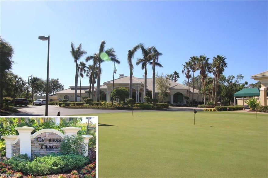 BEAUTIFULLY DECORATED, TURNKEY UNIT offers the opportunity to join a very exclusive bundled golf community, with friendly neighbors and an amazing Clubhouse staff. Easy living in this 2 bed/2 bath, refurbished unit located within the North Naples community of Cypress Woods Golf & Country Club. This unit features all that you need for a perfect SWFL experience. Close to RSW airport, beaches, shopping, The Mercado, Miramar Outlets, Waterside Shops, iconic Naples 5th Avenue, restaurants, easy access to HWY 41 and I75, and so much more. The main Clubhouse has been recently updated: 3 community pools within Cypress Trace, as well as the main pool and hot tub, fitness center, bocce ball, tennis courts, and a very lively Pickleball group. Your unit purchase comes with membership to a well established golf organization featuring a pro shop with staff, lessons, and leagues available; putting green, Aqua range, and a beautiful restaurant with wonderful staff and food options. Don't pass this up...it will not last!!! Also investor friendly if you choose to rent your unit.