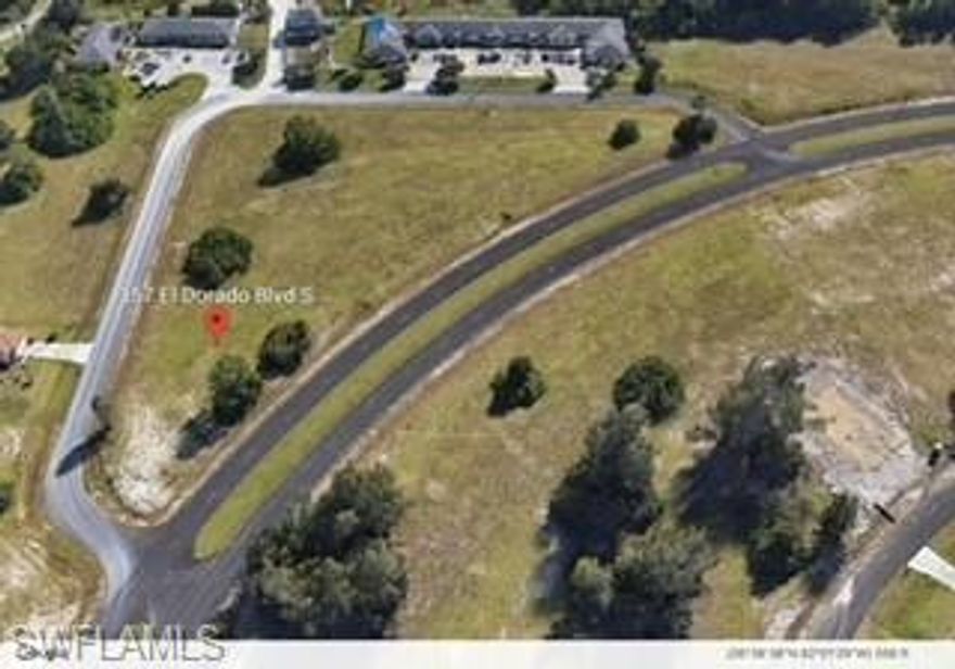 Oversized corner property (approximately 0.545 acres). Great visibility! South East Exposure. Easy access to Shopping all along Pine Island Road Corridor. Buyer to assume balance of City Water, Sewer, Secondary Water line assessment balances and CFE Fees. Seller to pay same current as of the date of closing.  See adjoining properties for sale. Buy them all.  See agent remarks for Seller's terms.