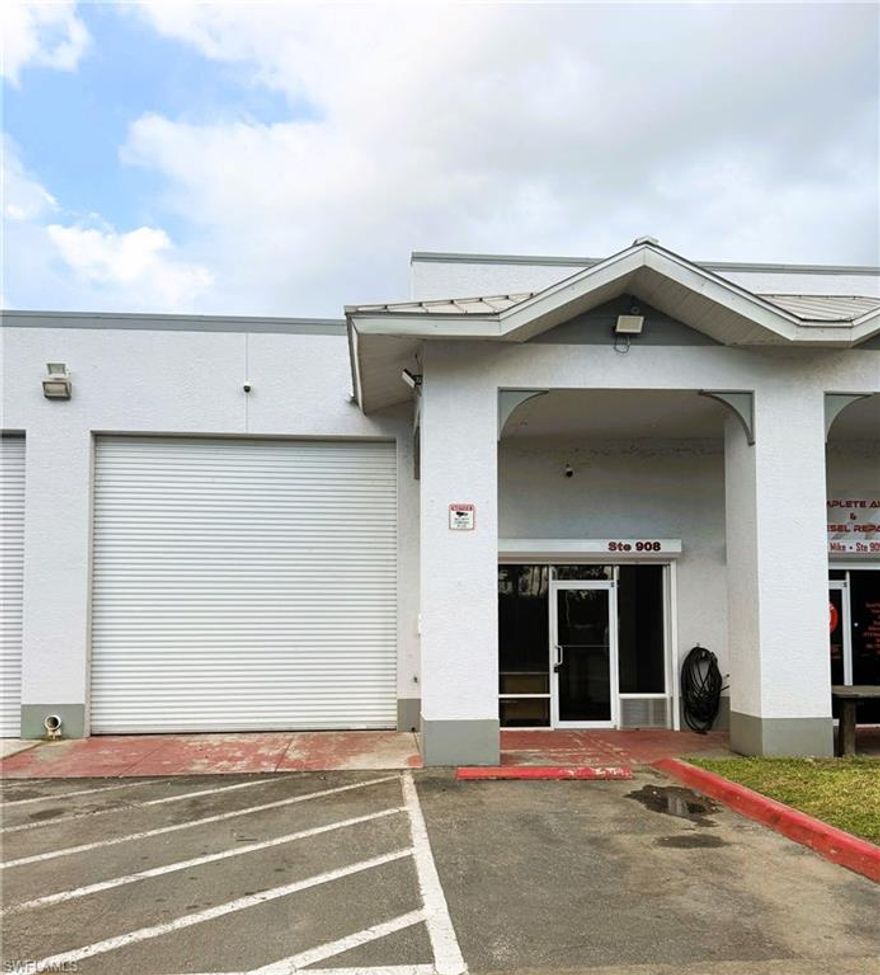 One or more photo(s) has been virtually staged, AI generated or rendered.  Tollhouse Industrial Suites – 1,500 SF Office & Warehouse Space | Naples, FL

Now available for immediate occupancy, this **1,500 square foot flex unit** at Tollhouse Industrial Suites offers the perfect combination of office and warehouse functionality in a prime Naples location near **I-75 and Collier Boulevard**.

The unit features a **300 SF fully finished office space** ideal for administrative work or client meetings, along with **1,200 SF of open warehouse space** designed for storage, distribution, or light industrial use. This flexible layout makes it an excellent fit for contractors, service businesses, and growing companies.

Property Highlights:

? 1,500 SF total space (300 SF office + 1,200 SF warehouse)
? 14’ x 14’ overhead garage door for easy access
? Electric hurricane-rated roll-down shutter
? Fire alarm and fire suppression system
? Private restroom
? High ceilings for maximum usability
? Immediate occupancy available

Located in one of Naples’ most desirable industrial corridors, this property provides excellent accessibility and convenience for employees, vendors, and customers alike.

Lease Rate: $20/SF NNN

Don’t miss this opportunity to secure quality industrial flex space in Naples.