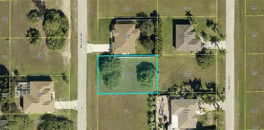 Nice Cape Coral Homesite