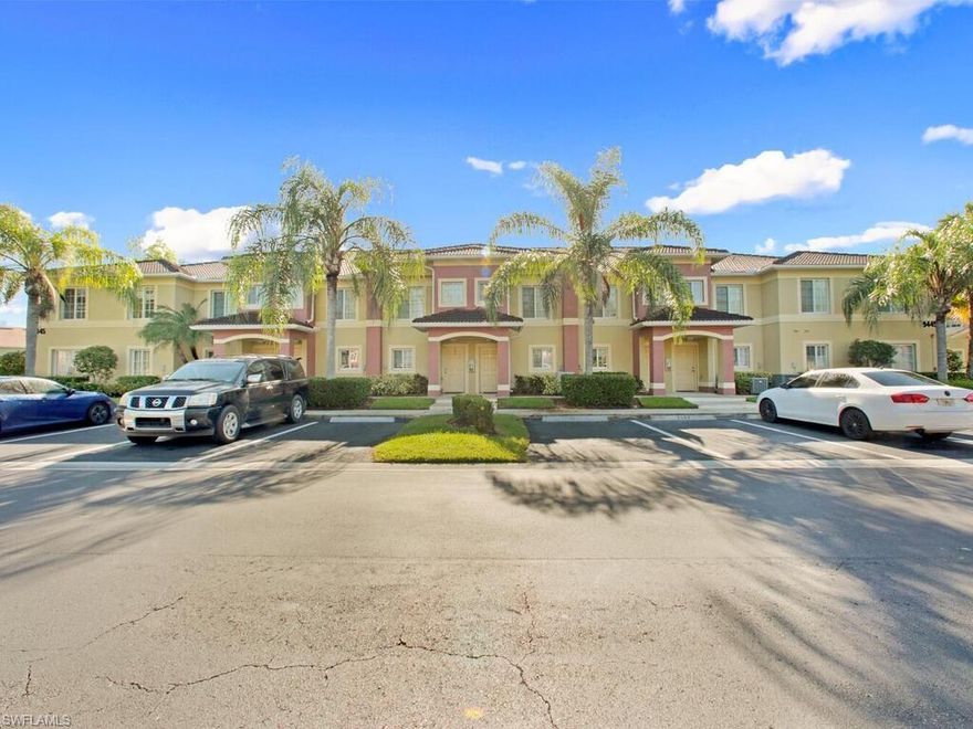 Check out this 2bedroom, 2.5 bathroom townhouse in Fort Myers. It has a great partial water view, impact windows and door, and the upstairs den is excellent to use as a second living room or spacious home office. Close to schools, shopping, and more.