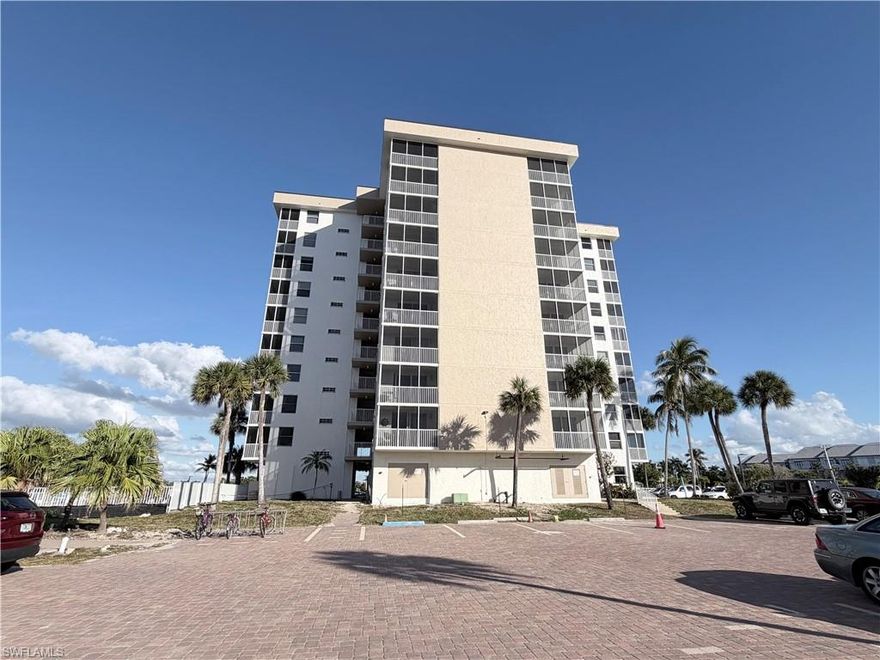 **GULF and SUNSET VIEW** Ideally situated in the heart of Bonita Springs, this stunning waterfront residence delivers the best of coastal elegance and everyday convenience. Framed by beautiful panoramic views and the shores of Bonita Beach, the property offers captivating sunsets and visions daily from the screened lanai. Direct beach access is located just across the street, placing the turquoise waters of the Gulf of Mexico within easy reach. The interior of this condo is equally impressive, featuring a wide open floor plan, singular flooring thru the condo, and a sparkling bathroom. Residents enjoy a host of community amenities, including two resort-style pools, planned tennis courts, and boat docks available for lease. The location offers exceptional convenience to outlet shopping, grocery stores, and popular local dining just minutes away. Adding to its appeal, this unit has a strong rental history with loyal seasonal tenants who return year after year—making it as attractive an investment as it is a personal retreat.