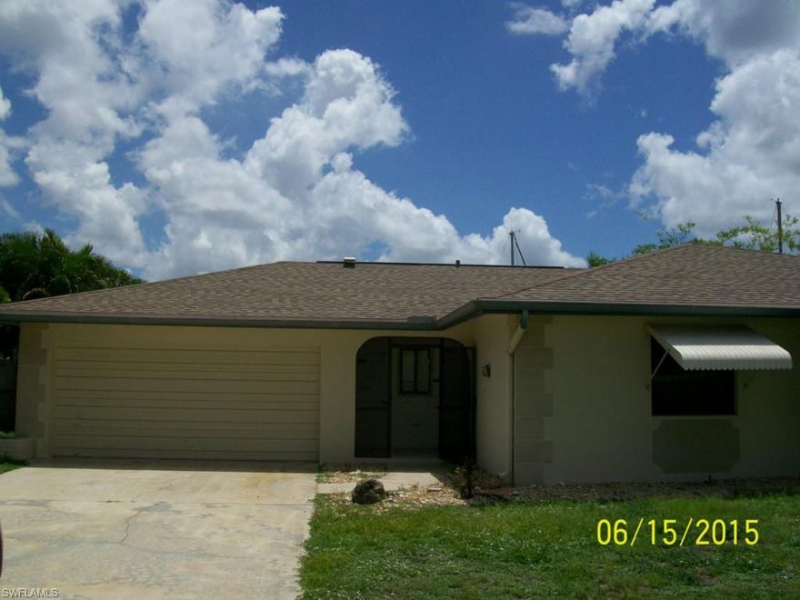 Great, Sailboat home features 4 bed, 3 full bathrooms, pool, 2 car garage, and gulf access. This home has an addition that can be used as an extra apartment, it has its own kitchen, bathroom and separate entrance, you must see this home.  This home is located in the South East- Yacht Club Area great neighborhood, close to shopping, restaurants, Cape Coral Beach and tennis club. Canal and access are just incredible, bring your buyers soon it won’t last.