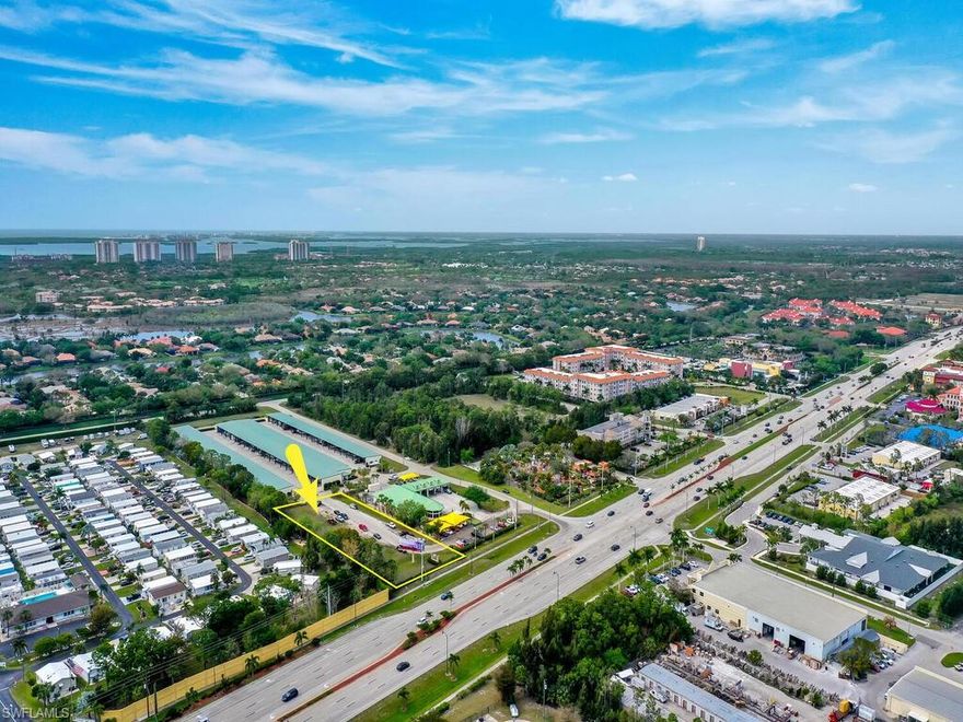 Exceptional opportunity to invest in prime commercial vacant land located in the bustling heart of Bonita Springs, FL. Situated along one of the area's busiest thoroughfares (US 41), this property offers unrivaled visibility and accessibility, making it an ideal location for a wide range of commercial ventures. It's built to suit! With its strategic position, easy access to and from US Highway 41 ensures seamless connectivity for both local residents and visitors. Boasting one of the highest traffic counts in the region, the property provides grand potential for a steady stream of potential customers, while its proximity to key shopping plazas and residential developments enhances its appeal. Zoned as Commercial Planned Development (CPD), the property presents endless possibilities for various commercial uses, catering to seasonal and or full-time clientele. Don't miss this rare chance to secure a lucrative investment in Bonita Springs' thriving commercial landscape.