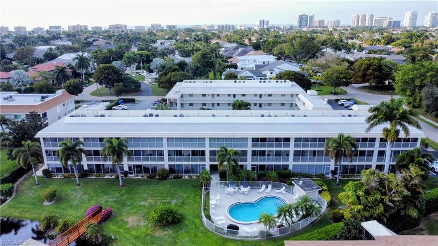 Riviera at the Moorings is a charming 55+ community ideally located in the heart of the Moorings, west of US-41, in the highly sought-after Park Shore area. This 2 bedroom, 2 bath condo enjoys lovely views of the lake and community pool from the spacious lanai, an ideal setting for peaceful mornings and relaxing Naples sunsets.

The residence offers an excellent opportunity for a new owner to reimagine the space and create something truly special. It serves as a blank canvas, ready for personal vision and design, allowing you to tailor the property to your own style and preferences in a prime coastal location.

Residents enjoy a well-maintained community pool, a dock overlooking the lake, and ample guest parking. The location places you just minutes from Venetian Village, Waterside Shops, and Fifth Avenue South, with some of Naples’ best dining, shopping, and beaches close at hand.