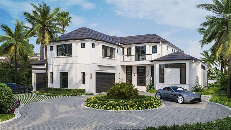 London Bay Homes has collaborated once again with Kukk Architecture and Romanza Interior Design to create another remarkable residence.  Situated on one of the quietest streets in Port Royal, the property offers commanding views of Doubloon and Admiralty Bay while providing convenient boating access to the Gulf. 
The home features a seamless connection between indoor and outdoor living spaces and an interior design ideal for both easy everyday living and entertaining.  The home blends state-of-the-art automation, elegant finishes, built-ins and custom treatments in a soft contemporary design all executed to the highest level of detail and quality.  The home also affords membership to the Port Royal Club and the exclusive Cutlass Cove Beach Club.  Estimated completion May 2021.