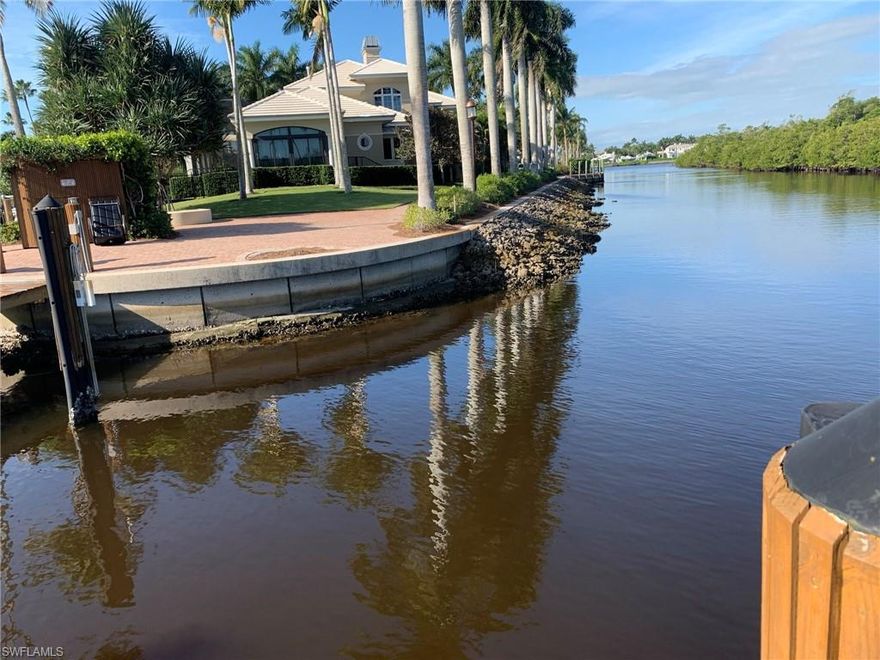 The BEST boat slip location in Southpointe at Windstar. Slip #50 is the first slip when pulling into the marina so there is no problem navigating your boat. Wide channel makes in and out a breeze. Southpointe Marina is in a gated community - this slip is located in another gated area within the community for extra security, only residents of Southpointe Island and island boat slip owners will have access. Beautiful pool and clubhouse for the use of marina members. Incredible Dock Masters are on site 7 days a week. This slip is deeded - no land lease! The slip is 50' x 19'. Buyer has the option to join Windstar on Naples Bay as a social or golf member. Southpointe at Windstar is just down the street from Celebration Park in the Bayshore Arts District and just a 10 minute drive to 5th Avenue South Shopping and Dining. More photos coming soon.