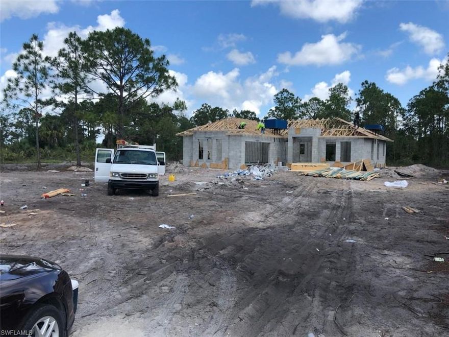 NEW MODEL BY SOGNARE HOMES, "ROMA II MODEL"  Immaculate home with all the bells and whistles with a modern style. Perfect family size home featuring 3 bedrooms + den/ 2 bathroom and 2 car garage. Living area of 1,519 sq.ft and a grand total of 2,100 sq.ft, open concept floor plan will allow you to maximize the living area! Asphalt driveway, gutters, and a beautiful landscape will cover the exterior of the home. Walk through the double door entrance and witness the details builder has incorporated such as... high ceilings, 24x24 porcelain tile, tray ceilings, genuine wood cabinets, stainless steel appliances, crown molding, granite counter tops, and much more. While the master en-suite takes over one side of the home to offer a large master bedroom, spacious closets, dual sinks, and a large shower big enough for two! Not to mention, 2.73 acres, plenty of space to build a pool, and extra building! ACT NOW AND BUILDER WILL LET YOU CUSTOMIZE THE HOME BY PICKING FLOORING, CABINETS, COLORS, ECT!!! Home will not last long on the market!!