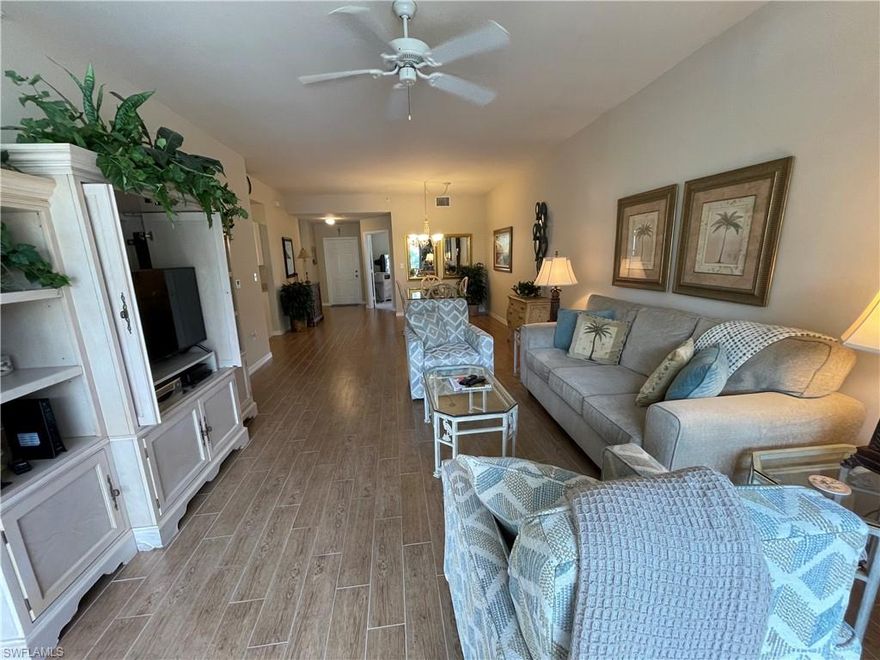 Welcome to your seasonal rental at Vanderbilt Villas in beautiful Naples, FL. This 3 bedroom, 2 bathroom condo is the perfect retreat for your winter getaway. Enjoy the convenience of a first-floor unit with stylish furnishings and a fully stocked kitchen. Step outside to relax on the screened and covered lanai, or take a short walk to Delnor Wiggins State Park. Take a dip in the community pool or utilize the washer and dryer in the unit for added convenience. Don't miss out on this opportunity to experience the perfect Naples location for your seasonal stay.