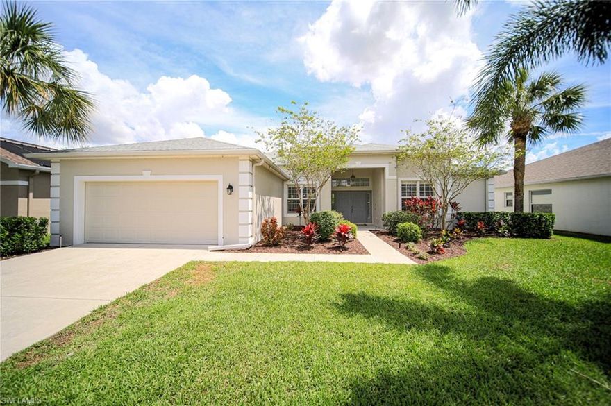 You Will Be Amazed By This Completely Remodeled 4 Bedroom/2 Bathroom Home In The Very Desirable Danforth Lakes Community In Fort Myers, Florida. The Kitchen Comes With Brand New Textured Brush Granite Countertops, New Stainless Steel Appliances, New Sink/Faucet, New Brushed Nickle Pulls, A Granite Peninsula That Can Add 5 More Seats, And A Huge Walk-In Pantry. This Home Has Been Totally Repainted Inside, With New Lighting, New Carpeting In The Bedrooms, And New Granite Countertops In Both Bathrooms. The Roof Was New In 2022, It Also Has A Newer Water Heater And Newer A/C Units. The 4th Bedroom Has Double Wood French Doors And Can Also Be Used As A Private Home Office. Other Upgrades Include; Grey Wood Plank Flooring In The Living Room And The 4th Bedroom/Office, New Carpeting In The Other Three Bedrooms, New Interior Paint, New Smoke Detectors, New Ceiling Fans/Lighting, And New Landscaping Installed. This Home Has An Oversized Living Room, A Large Breakfast Nook With A Great View Of The Back Yard And A Formal Dining Area. The Master Bedroom Has Brand New Carpeting And An Extended Sitting Area With A Big Window, And An Oversized Walk-In Closet! The Master Bathroom Has A Walk-In Shower, Separate Soaking Tub, And Brand New Granite Countertops! Danforth Lakes Has A Community Pool, Spa/Jacuzzi, Fitness Room, Play Area, And Community Food Trucks Every Thursday Night. This Home Is Centrally Located With Easy Access To Regional Shopping Malls, Upscale Dining Restaurants, Florida Gulf Coast University (FGCU), RSW International Airport, Interstate I-75, Golf Courses, MLB Spring Training Baseball (Twins & Red Sox), Theaters, Alliance Of The Arts, Outdoor Parks, Boat Ramps, Amazing Fishing, And Those Amazing White Sand Beaches Of The Gulf Of America! We Have Lenders Ready To Assist You With A Loan On This Property If Needed! Call Today For Your Private Showing!