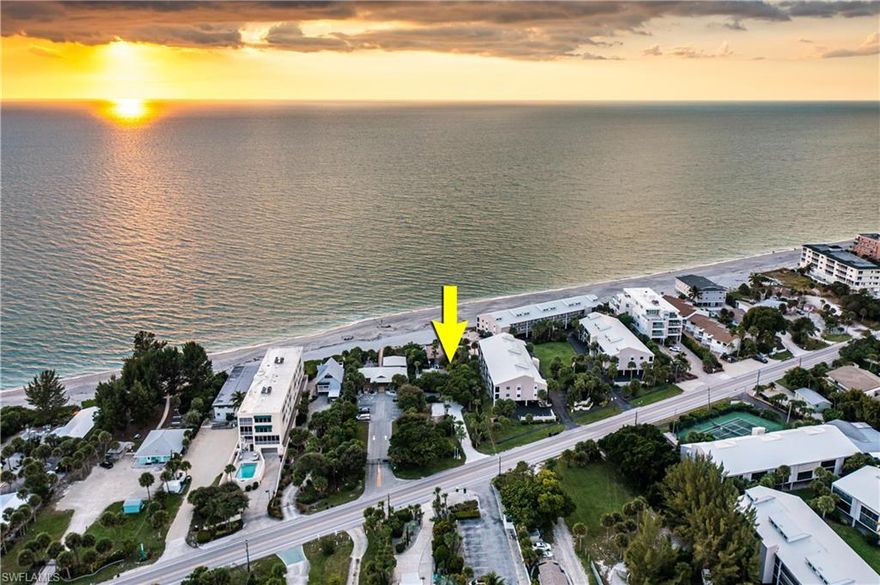 This property presents an extraordinary and increasingly rare opportunity to own and reimagine a true Gulf-front property along one of Southwest Florida’s most treasured stretches of shoreline. Set directly on the sand with unobstructed views of the Gulf of Mexico, this Old Florida beach cottage compound offers the kind of location, zoning flexibility, and redevelopment potential that visionary investors search for but seldom find. Zoned Residential Multi-Single Family (RMF 7.5 units per acre), the property allows for up to four total units, creating the possibility for a thoughtfully designed beachfront rental compound, expanded income-producing cottages, or a brand-new luxury Gulf-front estate. The main residence, originally configured as a two-bedroom, two-bath beach cottage, features breathtaking Gulf views and an expansive 690-square-foot upper deck/lanai that captures panoramic sunsets and coastal breezes; while it sustained hurricane damage and is currently under construction, this provides a rare blank canvas to restore its classic charm or redesign to modern standards. A private pool, presently covered by sand, offers additional value and the potential to be uncovered and revived as part of the renovation. Complementing the main home is a detached 672-square-foot guest house with one bedroom and one bath, currently active on Airbnb, allowing for immediate rental income while long-term development plans are finalized. The grounds provide generous space and flexibility for additional cottages, expanded outdoor living areas, or a complete redevelopment that maximizes Gulf frontage and investment return. Englewood is known for its laid-back coastal lifestyle, uncrowded beaches, boating and fishing access, and strong vacation rental demand, making Gulf-front, multi-unit-zoned parcels exceptionally desirable and limited in supply. Whether your vision is to create a four-cottage beachfront income property, renovate and hold as a legacy family compound, develop high-end short-term rentals, or build a signature luxury residence directly on the Gulf, this property offers location, zoning, and scale to support that dream. Opportunities like this—direct Gulf frontage with income potential and redevelopment upside—are increasingly scarce, making 2630 N Beach Rd not just a property, but a strategic investment in one of Florida’s most enduring coastal markets.