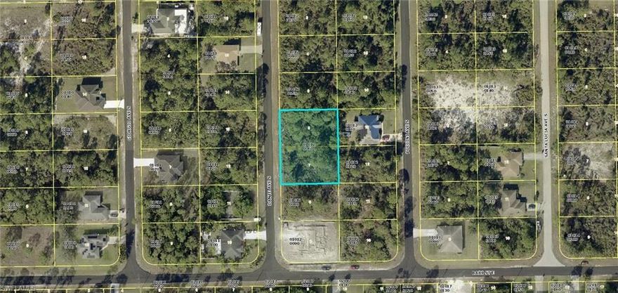 Two adjoining residential building lots on a nicely paved street. You can build two homes on this property or one large estate sized home. Lots 6 and 7. 727 and 729 Dante Ave So. Excellent location just minutes to SR 82, I-75, FT Myers and the SWFL International Airport.