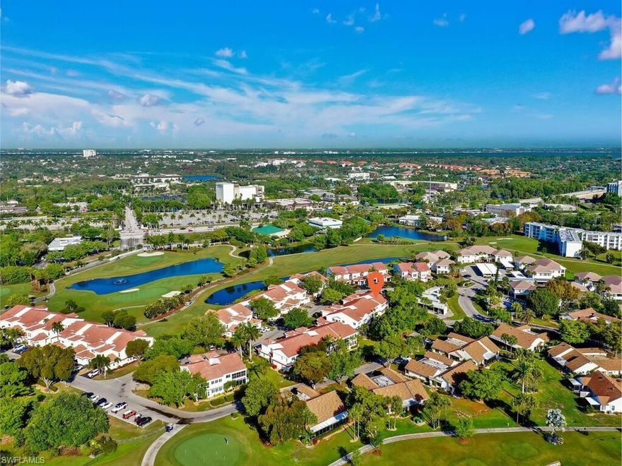 Amazing 55 & better golf community! This 1st floor villa is an exceptional unit for both annual or seasonal SWFL living. Recent updates include- new ac unit & compressor in 2023, new dryer in 2020, new hot water heater in 2018, & living room windows have been replaced with hurricane impact glass. This home has been gently lived, meticulously cared for, and features an open concept living design w/ a 177 sq ft Florida Room that extends the living space to 1412 sq ft. The interior layout offers a wonderful open feel w/ great room design, large foyer, kitchen w/ tons of storage space & breakfast bar, laundry room w/ shelving, attached 1-car garage, and spacious Florida Room. Move-in READY and the furniture is NEGOTIABLE. Seven Lakes sits just South of Central Fort Myers off of US 41 right across from the Bell Tower Shops, and surrounded with tons of shopping, dining, and entertainment possibilities. There are NO green fees in Seven Lakes for residents, and the newly renovated community center has a covered pavilion with a large sitting/common area, library, tennis courts, pro shop, golf course, bocce ball courts, shuffleboard courts, six heated swimming pools, exercise facility, fully-equipped woodworking shop, craft room, billiards room, several card rooms, and a large event hall. Seven Lakes is very golf cart friendly, and they offer a community bus to take you shopping and/or to attractions in the area. Activities are scheduled on a regular basis in this 55+ community, so there is always something to keep you busy!