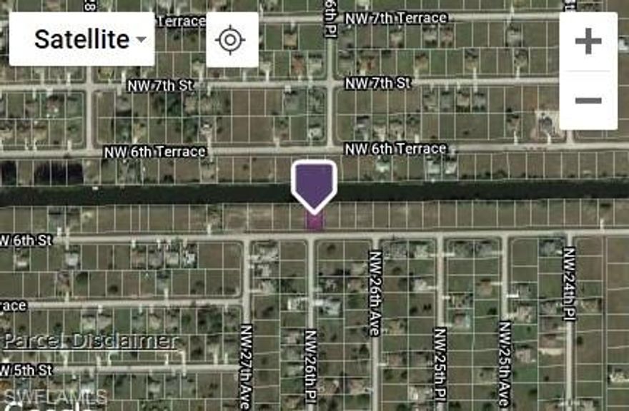 Nice waterfront single family vacant lot in a very convenient location