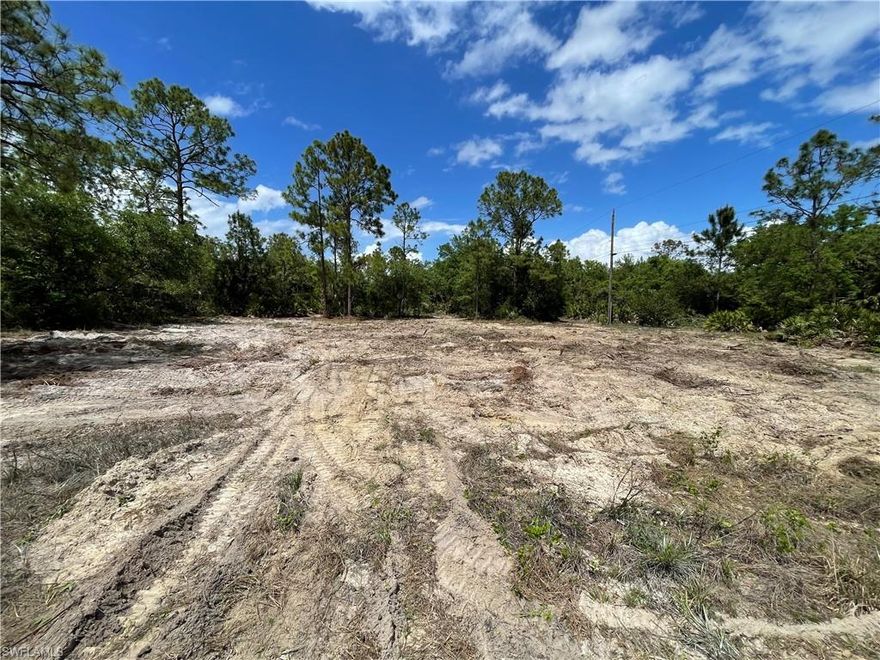 Great opportunity to own a cleared vacant lot in a growing area of Lehigh Acres. Ideal to build your dream home or invest for the future. Conveniently located near schools, shopping, and main roads. No HOA. Don’t miss this opportunity!