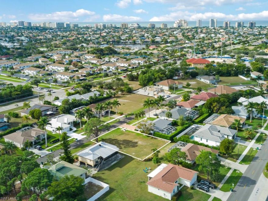 Time to build your dream home on desirable Marco Island! This mid-island cleared homesite is centrally located and close to all the Island has to offer - schools, parks, restaurants, storefronts, and much more. The pristine, white sand of Residents' Beach is only 1.5 miles away. This is the ideal opportunity to create your own piece of paradise!