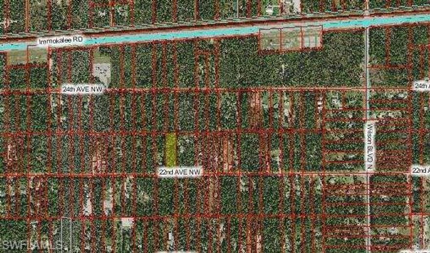 100% UPLANDS  **  SEE ATTACHED ENVIRONMENTAL REPORT  **  Ready to build on this great street Close in  - off Wilson Blvd. Take either Immokalee or GG Blvd into town.