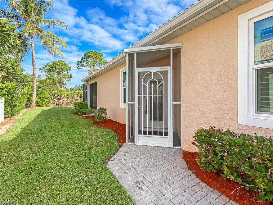 BEAUTIFUL 3/2/2, THIS VILLA HAS EVERYTHING YOU COULD ASK FOR. NEW IMPACT/ THERMAL WINDOWS THROUGHOUT, NEW HURRICAN ROLL DOWN SHUTTERS, NEW APPLIANCES, NEW WASHER & DRYER, PLANTATION SHUTTERS, NEW FAUCETS IN KITCHEN AND BATHROOMS, TILE ROOF, NEW BEAUTIFUL WOOD FLOORING IN BEDROOMS, UPDATED BATHROOMS, CROWN MOLDING, 3 1/4 BASEBOARD, BUILT IN CABINETS IN THE SPACIOUS EAT IN KITCHEN. HUGE LIVING ROOM OVERLOOKING THE BEAUTIFUL PRESERVE, ALSO GIVING PRIVACY WHILE ENJOYING YOUR OVERSIZED SCREENED IN LANAI. SPACIOUS SEPERATE DINING ROOM TO ENJOY ENTERTAINING, OR RELAXING FOR A NICE MEAL. LOCATED IN BEAUTIFUL REFLECTION LAKES COMMUNITY, GATED, EXTREMLY WELL MAINTAINED, LOW HOA FEES! WALKING DISTANCE TO RESTURANTS, CLOSE TO SHOPPING, HOSPITALS, AIRPORT, INTERSTATE 75.  THIS HOME IS A MUST SEE, IT'S JUST GORGEOUS INSIDE!!