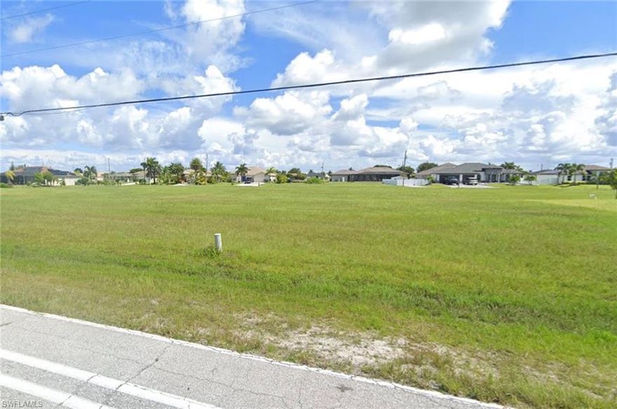 Seller will consider financing, offering a great opportunity for flexible terms!!! Don’t miss your chance to own two side-by-side lots at 3501 & 3503 Tropicana Pkwy W, offered together as one sale in Cape Coral’s fast-growing Northwest area. Priced at $69,000 for both, these parcels combine to create the perfect site for a spacious single-family residence with room for outdoor living and a pool. Even better, the lot next door at 3417 Tropicana Pkwy W is also available, giving you the rare opportunity to secure three adjoining lots for an extraordinary oversized homesite or future development project. Conveniently located near the Burnt Store Boat Ramp (Gulf access), community parks, schools, shopping, and dining, with easy access to both Charlotte County Airport and Fort Myers International Airport. Opportunities like this don’t come often — secure your piece of Southwest Florida today! Even better, the neighboring lot at 3417 Tropicana Pkwy W is also available, giving you the opportunity to purchase all three adjoining lots 3417, 3501, and 3503 for a combined .5 acre homesite. *Seller financing available. Seller also has 3 other lots if interested in buying a package.