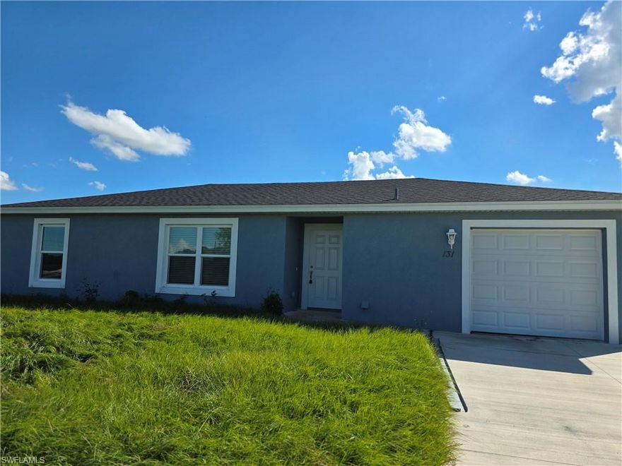 Fresh 3-bedroom, 2-bath home offering plenty of privacy in the sought-after Banyan Village area, conveniently close to SR 80. Features include a spacious backyard, a 1-car garage with a double driveway, all stainless steel appliances, inside laundry, solid surface countertops, and consistent wood-like flooring throughout.