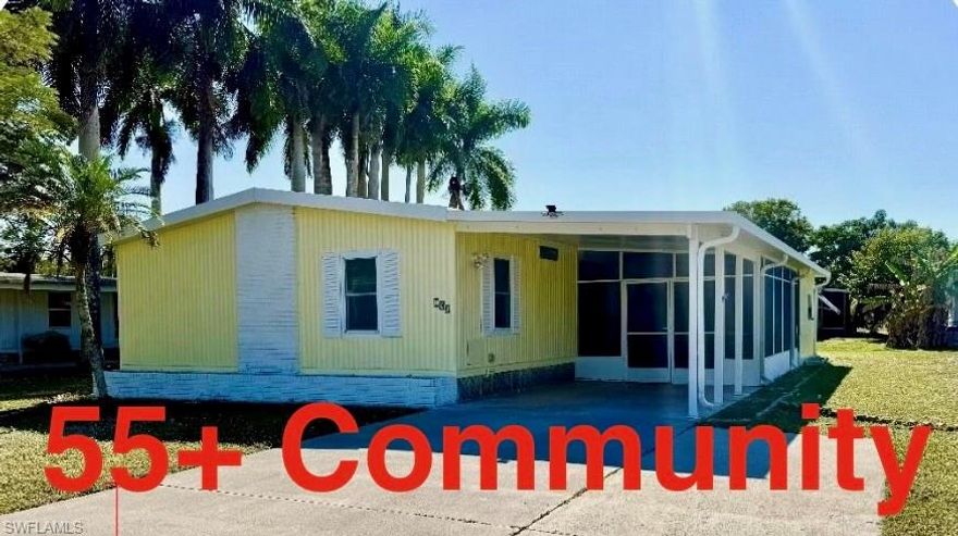 THREE BEDROOM home in the fun and friendly 55+ community of West Wind Estates available for a one year lease or longer. A large screened lanai is perfect for enjoying the Florida weather. There is plenty of room to park your cars in the double wide drive and to park a car or even a small boat under the 18’ carport. Up to two pets considered on a case by case basis with pet deposit. The community is bustling with activities including pickleball, shuffleboard, water aerobics, game nights, as well as holiday parties. There is a lovely heated community pool and a great clubhouse. Come enjoy the good life in this lovely, spacious rental. One occupant must be 55 or older and all other occupants must be 18 or older. First, last, and security deposit collected prior to occupancy. Application to the HOA required after lease is executed. Renters insurance required. Owner maintains the lawn for you!!