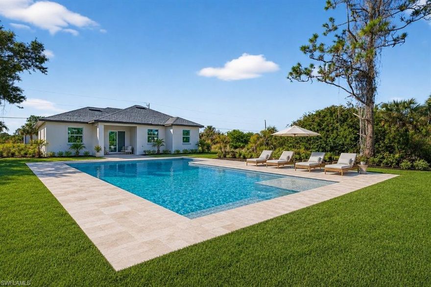 BRAND NEW 2026 4 BEDROOM HOUSE 

Impact Windows and Doors: The home is equipped with impact windows and doors throughout, a significant advantage in Florida's climate.
Modern Appliances: It includes stainless steel appliances, suggesting a modern and convenient living space.