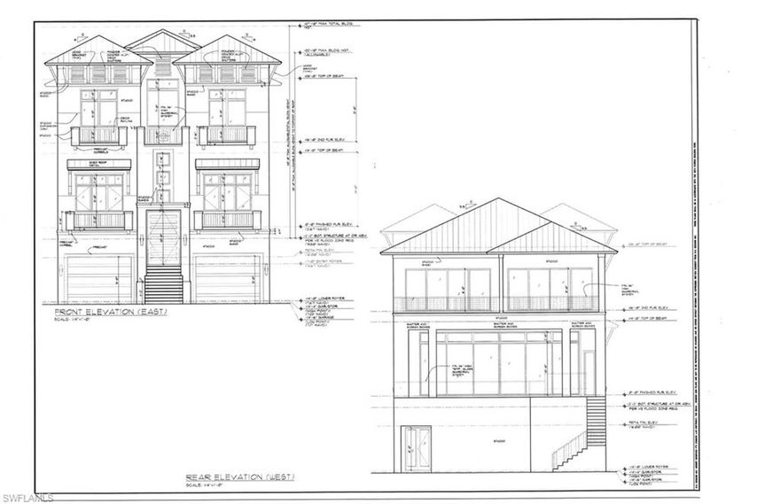 New construction direct Gulf front residence. The main living level includes two private guest suites w/ full baths, guest laundry, custom bar w/ seating, wine room, & a stunning gourmet kitchen that includes a gas range and breakfast bar. The great room offers intricate ceiling detail & panoramic Gulf views. An elevated pool & spa can be found off of the main living level with glass railings to maximize Gulf views, outdoor kitchen, outdoor fireplace, & convenient pool bath. The 3rd floor features the master bedroom, bonus/entertaining room, & study/home office. The master bedroom includes a private lanai & spacious bathroom w/ automated toilet, walk-in shower w/ seamless glass door & multiple shower heads. The bonus room features custom bar, gorgeous ceiling detail, & lanai overlooking the Gulf of Mexico. A stunning beach home!