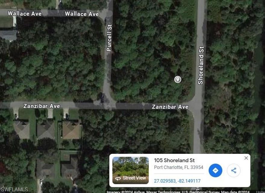 Rarely available beautiful half acre (0.50) double corner lot. Come and build your dream home before prices increase more. Build on one and sell the other or keep both! Only a short drive to Port Charlotte Beach, restaurants, schools, shopping mall and more! Survey available. Double half acre lots are in very limited supply so submit your offer today!