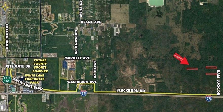 Lot S-1, 4.8 +/- acres lot on Kam Luck Dr, extension, about 7 miles east of Collier Blvd, with Agricultural District zoning and Future Land Use “Rural Fringe Mixed Use District-Sending Lands” designation, within the “Natural Resource Protection Area Overlay”. Potential 4 TDR Credits to be severed. One dwelling unit can be built on this lot, subject to the County approval. See attached property flyers for more information.