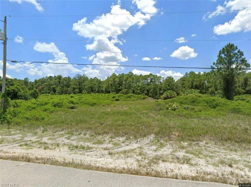 Come check out this vacant lot to build your dream home in a highly desirable location of Lehigh Acres. Located close to schools, shopping airport, I-75, restaurants and beaches. These lots are selling fast.