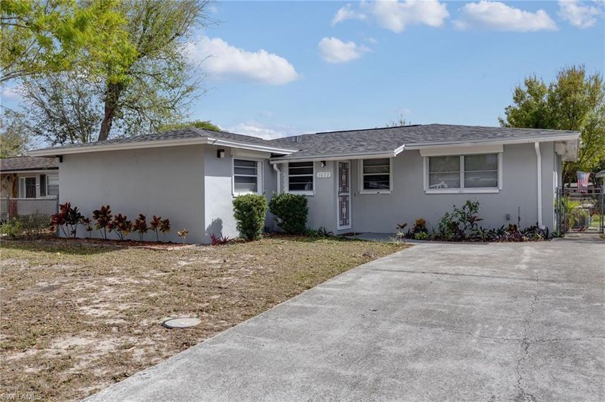 Welcome to your dream home in Fort Myers! This stunning single-family home boasts 3 bedrooms, 2 bathrooms, and tile flooring throughout. The great location is just minutes away from downtown, offering convenience and easy access to all the amenities the city has to offer. The home was re-piped in 2018, ensuring peace of mind and reliability for years to come. With hurricane shutters, a new roof in 2025, and a new water heater in 2023, this home is not only beautiful but also well-equipped to withstand any weather conditions. The neighborhood is both beautiful and peaceful, providing a serene and welcoming environment for you and your family to enjoy. Whether you're looking to relax in the spacious living areas, entertain guests in the open kitchen, or unwind in the private backyard, this home has it all. Don't miss out on the opportunity to make this your forever home in Fort Myers. Schedule a showing today and experience the luxury and comfort that this home has to offer.
