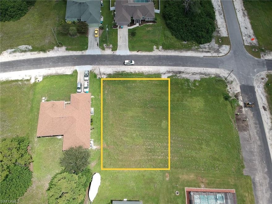 Build your dream home on this highly desirable, SW Cape Coral 0.24 acre lot! With freshly paved roads, and all underground utilities, this lot is perfect for a large home and gives plenty of space for a pool. Don't miss this great opportunity!