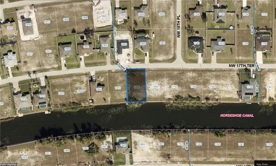 Priced to sell waterfront south facing residential lot is ready for your next home. Excellent water views on wide canal navigable to nearby lakes. plenty of fishing and boating opportunities. priced to sell.