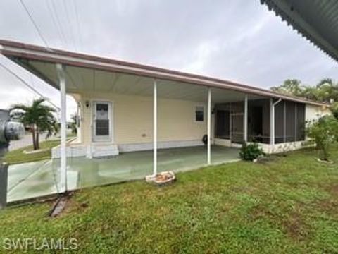 A home in NORTH FORT MYERS