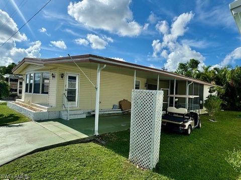 A home in NORTH FORT MYERS