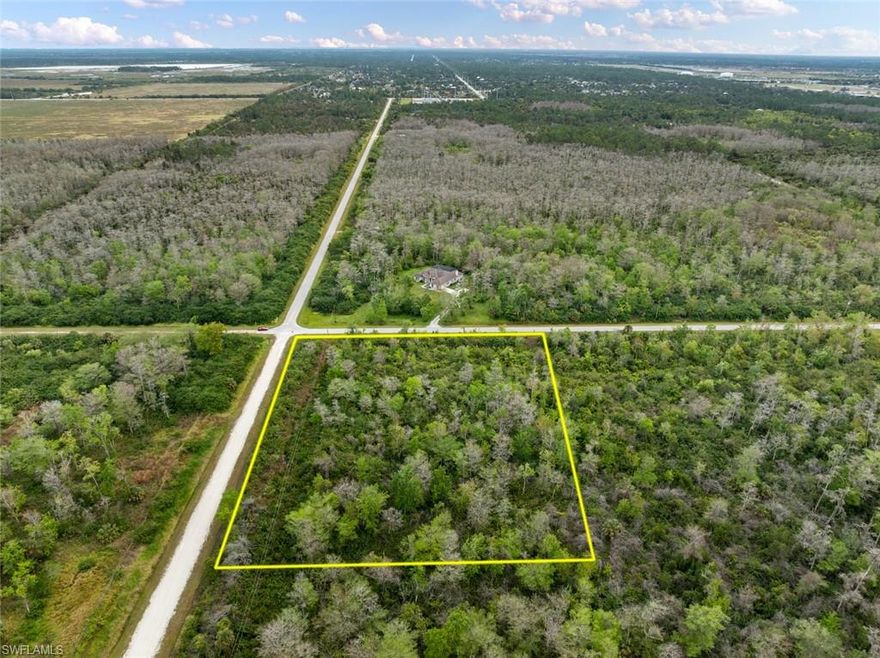 What a fantastic corner lot with privacy galore! This is the PERFECT 2.73 Acre property off of Wilson in Naples to have your own space, and to get away from all of the hustle and bustle. This area is beautiful, and the lot allows for plenty of room to build your dream property or to hold for future investment! Owner does not have a DEP Report and has no knowledge of the amount of wetands, etc., but there are quite a few homes in the surrounding area on similar lots! DO NOT MISS THIS OPPORTUNTY! Call today!
