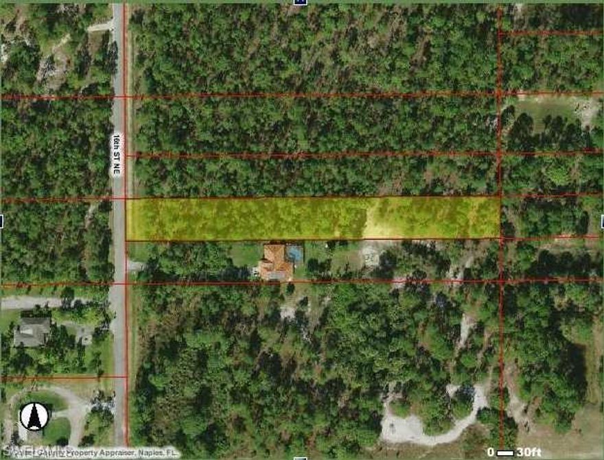 100% Upland, DEP designated. Beautiful lot, all Palms, pines and white sand. Good location off 47th Ave NE, Immokalee Rd side.