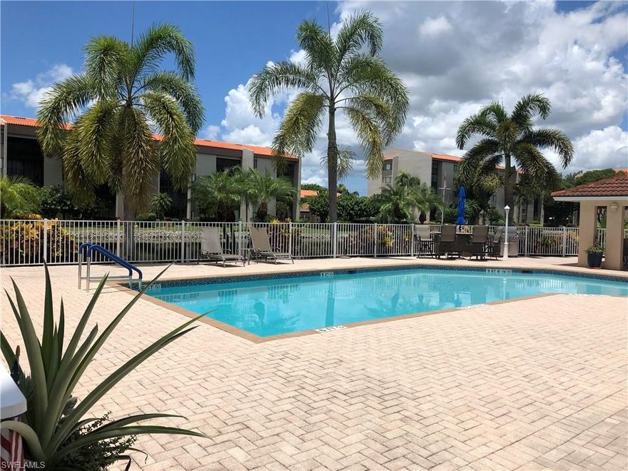Fabulous opportunity to purchase a 2 BR 2 BA fully TURNKEY condo In the Gated, Prestigious Landings Golf Yacht and Tennis Club Community of South Fort Myers. Only minutes to the gulf beaches by boat or car. It boasts a den, private tiled lanai enclosed with glass, sliders to the main bedroom and also screens for your morning coffee, solid surface counters, tile in the wet areas, upgraded light fixtures, amazing walk in shower with high end glass in the main bedroom, NEW A/C IN 2021. Amenities INCLUDE golf, tennis, pickleball, bocci, a fitness center, sauna, men's and ladies locker rooms with showers, and marina facilities, The Wheelhouse, a restaurant, bar, and dining patio along the Caloosahatchee, floating concrete docks with water and electric, slips, Ship’s Store, management, boat and trailer storage and more. The main clubhouse is home to a Fitness Center, The Compass Rose Restaurant, Dining Room, Banquet & Meeting Rooms, Captain’s Bridge, Compass Room, Garden Room, Library, Purser’s Quarters and the Helm Club with it's swimming facility, lap pool, men's and ladies lounges, and so much social activity, you will want to stay in your PRIVATE OASIS every day! Don't wait!!


.