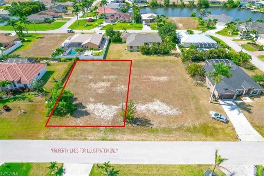 Welcome to your future slice of paradise in the heart of SW Cape Coral—one of the area's most established and highly sought-after neighborhoods. This cleared and ready-to-build lot offers the perfect canvas for your dream home with room for a sparkling pool to enjoy the Florida sunshine year-round. The seller is taking care of the water, sewer, and irrigation assessments at closing, giving you one less thing to worry about. Surrounded by everything that makes island living exceptional, you're just minutes from top-rated shopping, dining, golf courses, marinas, and the pristine beaches of the Gulf Coast. Plus, Fort Myers International Airport is only 24 miles away, making travel a breeze. Don’t miss this opportunity to own a piece of paradise—start building the lifestyle you’ve always dreamed of today.