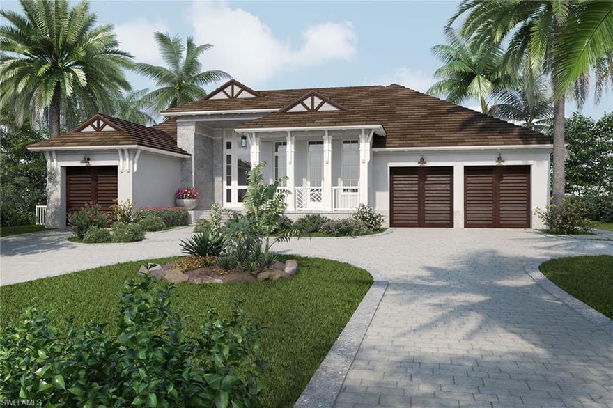 Located on one of the most desirable streets in the Moorings, this luxury residence by Lutgert custom homes is slated for completion by year-end.  This elegant, transitional-style home boasts attention to architectural details that are certain to impress even the most discerning buyer. Beautifully appointed finishes and selections by Clive Daniel Home.  Expansive walls of glass allow for a seamless extension of luxury living space. The professionally designed landscaping creates the perfect canvas for the stunning resort-inspired outdoor living area. Complete with innumerable features including saline pool/spa, loggia with summer kitchen and gas fireplace. This ideal location within the highly coveted Moorings has proximity to a myriad of shopping, dining and cultural offerings, as well as the private beach exclusive for residents of the Moorings.