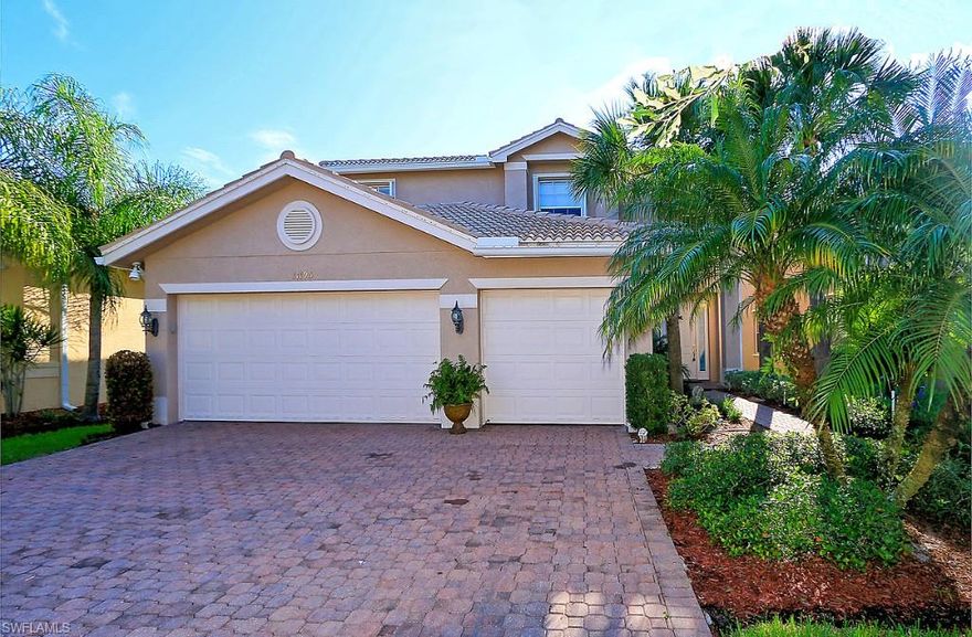 Absolutely the best Price for a Beautiful 5 Bedroom 3 Bathroom 3 Car garage family POOL HOME with fenced back yard. Over 3000 square feet,  This Jacaranda home features New Stainless Steel appliances, Freshly painted interior,  new fans and light fixtures, Totally ready for a new owner... move in ready. Master suite on the upper level with tray ceilings, sitting area, walk in closet plus the master bath with Roman tub, glass shower and dual sinks.... guest bedroom or office is downstairs....  and all baths plus the kitchen have wood cabinets and granite counters  plus upgraded tile.  Private pool features a stylish brick paver lanai. All this in Beautiful Family Friendly Botanica Lakes ! A Great Community that includes a Large Resort Style pool,  Kiddy waterpark and play ground, Tennis and a Large Gym.  HOA includes Basic Cable and internet, Alarm, Guard at Gate, Lawn Care and much more..  don't miss this great price. Buyers one year home warranty included.