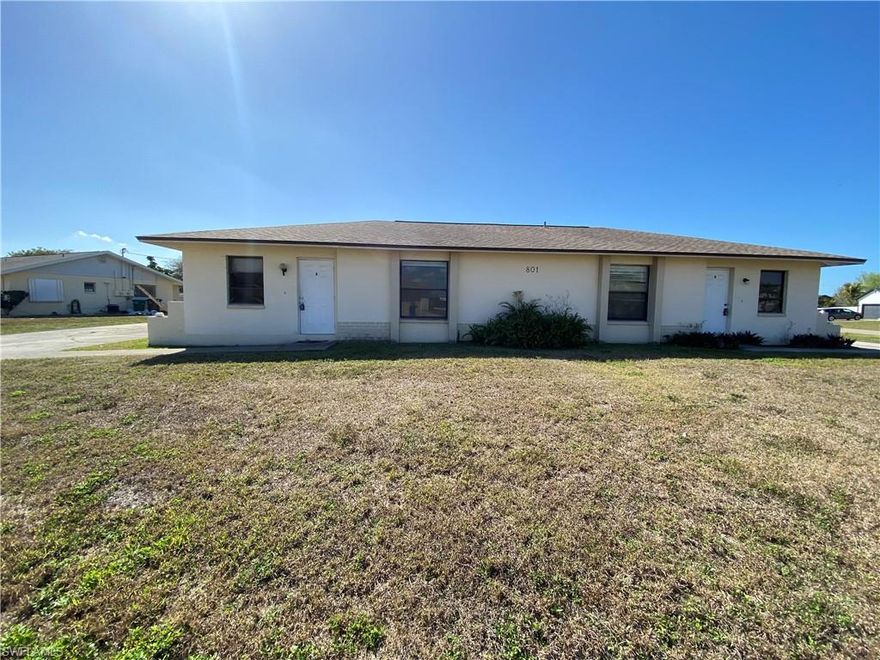 This 2 Bedroom 2 bathroom Duplex located in SE Cape Coral. Washer and dryer hookup. Lawncare included. 900 sqft $1195 rent + $1195 Security req'd to move in. SMOKING PROHIBITED. Electric and water is the tenants responsibility. Pets allowed with additional monthly $50 pet rent per pet.

"Equal Housing Opportunity"