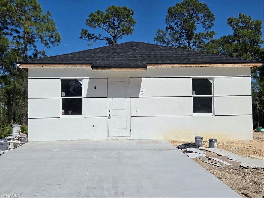 BRAND NEW TINY HOME FOR SALE WITH IMPACT WINDOWS AND DOORS SHOWER GLASS ENCLOSURE IN BOTH BATHS, EPOXY FLOORS, 2 BED AND 2 BATHS. CHEAPEST NEW HOME IN TOWN.SELLER OFFERS 10K FOR BUYERS CLOSING COSTS