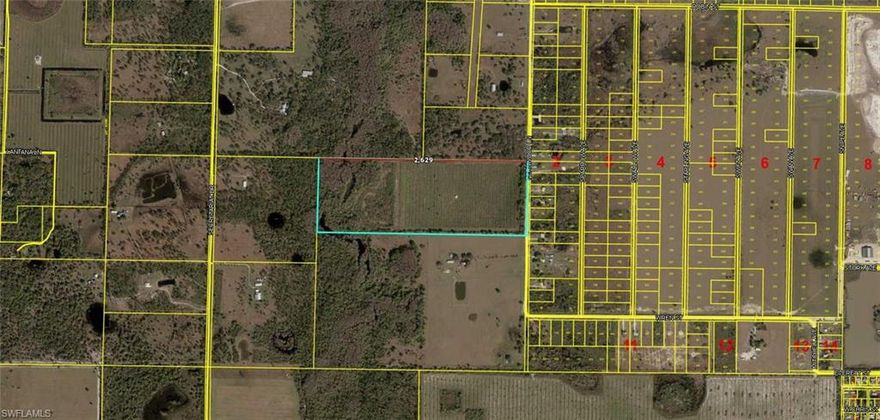 This 55.95± acre agricultural tract in Glades County, Florida offers an exceptional opportunity for farming, investment, or future agricultural use. Formerly planted in grove and now cleared, the property is vacant and ready for immediate use.
The land is fully equipped with substantial agricultural infrastructure, including three-phase power and multiple high-capacity irrigation systems. Improvements include two 8-inch wells with 30 HP submersible pumps, a 4-inch well (pump not installed), and a Mims 20-inch discharge pump powered by a four-cylinder John Deere power unit, providing reliable water delivery suitable for a wide range of agricultural operations.
Zoned Agricultural, the property benefits from approximately 8± years remaining on existing soft mud permits, offering long-term flexibility and value for ongoing or future farming activities.
Located in a productive agricultural area of Glades County, this property is ideal for row crops, citrus replanting, pasture, sod, or other agricultural uses. With existing infrastructure already in place, buyers can save significant time and capital compared to raw land.
This is a turn-key agricultural opportunity with valuable infrastructure already in place—well suited for operators or investors seeking productive Florida farmland.