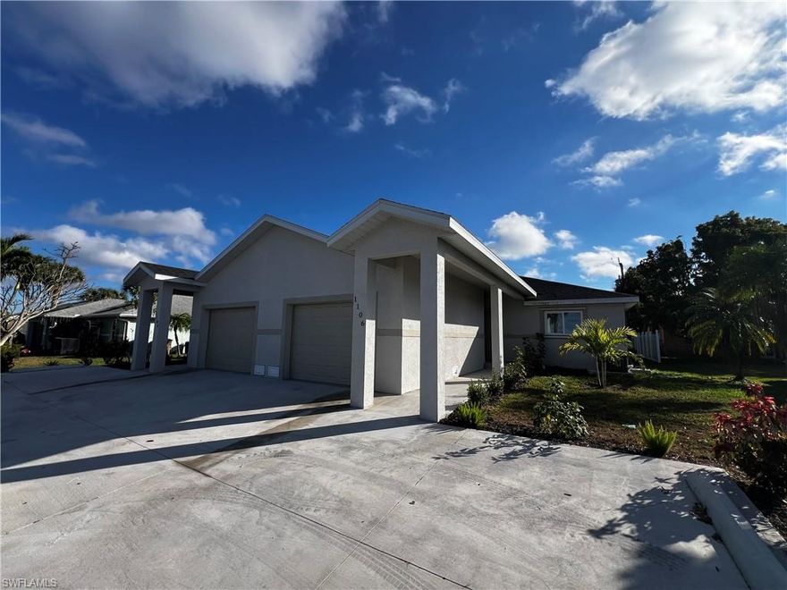 Be the first one to live in this brand new construction duplex with wood look tiles, high vaulted ceilings, & separate laundry. New fence in the backyard ideal for privacy!! Laundry room in residence ready for your appliances, master bedroom walk in closet. Both side still available!