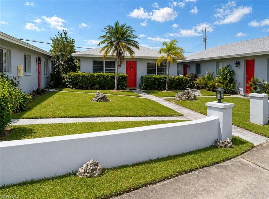 Excellent opportunity to acquire a well maintained 5 unit multifamily property in a desirable Southeast Cape Coral location. This income producing asset features a strong unit mix of one 1 bedroom unit and four 2 bedroom units, appealing to a wide range of tenants. The property is currently generating solid rental income with several units below market, providing a clear path for increased returns through rent adjustments. Recent interior updates in select units enhance tenant appeal and support higher rental potential.

Take advantage of the existing cash flow or explore the potential for short term rental use. Ideally located within walking distance to the newly renovated Jaycee Park, offering added lifestyle appeal for tenants and guests alike. Situated in an established residential area with convenient access to shopping, dining, and major roadways, the property benefits from consistent rental demand and strong occupancy trends. The layout offers functional living spaces, ample parking, and a clean, well cared for appearance that minimizes immediate capital needs.

This property is well suited for investors seeking a combination of current income and future upside, with the potential to increase gross income by bringing rents to market levels in a growing Southwest Florida market.