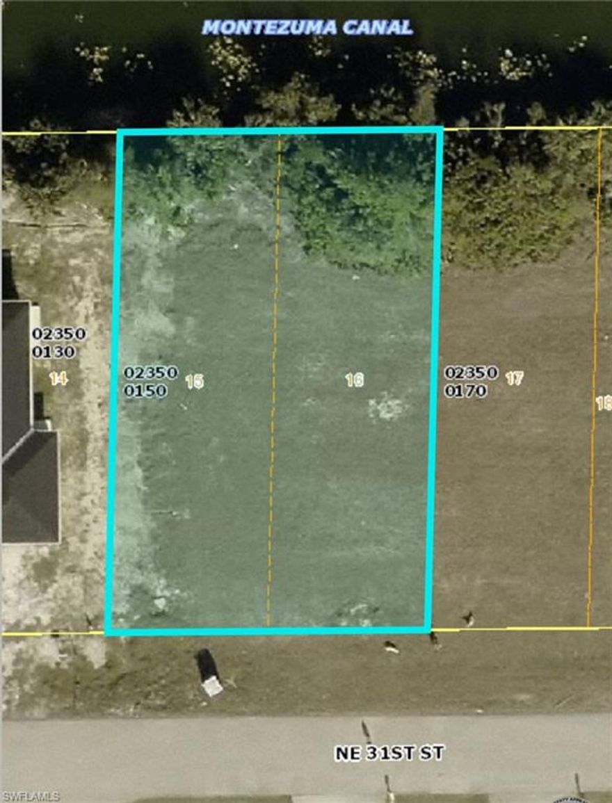 Discover the ideal location for your dream home with this beautiful freshwater canal lot in the fast-growing Northeast Cape Coral area! Enjoy direct access to miles of scenic canals, perfect for kayaking, fishing, or simply relaxing in your own peaceful waterfront setting.

Nestled in a desirable, up-and-coming neighborhood, this property offers convenient access to shopping, dining, schools, healthcare facilities, and local parks—everything you need for comfortable Florida living. With new construction booming throughout the area, this is a fantastic opportunity for both investors and future homeowners.

Design your custom home and embrace the Florida lifestyle with beautiful water views, no HOA fees, and a high-and-dry lot that’s not in a flood zone. Plus, city utilities are included as part of the Cape Coral Utility Expansion Project Zone N-4, adding even more long-term value to this prime piece of land.

Don’t miss your chance to own a slice of paradise—start building your dream waterfront home today!