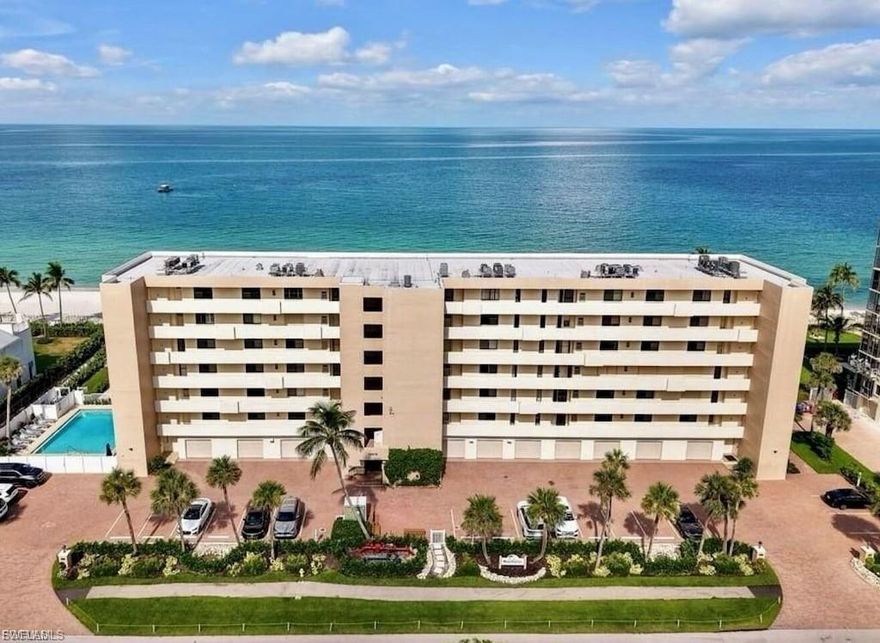 Experience the ultimate Gulf Coast lifestyle in this stunning third-floor sanctuary directly on the pristine sands of Vanderbilt Beach. This spacious 2-bedroom, 2-bathroom residence offers breathtaking, front-row views of the turquoise waters, providing the perfect backdrop for your coastal retreat. Currently undergoing a total luxury transformation this summer, the condo will soon debut a fresh, modern aesthetic featuring elegant new flooring, sleek countertops, high-end appliances, and spa-like walk-in showers, all complemented by a curated collection of brand-new furniture.

Enjoy a refreshing dip in the resort-style pool or a match on the private tennis and pickleball courts.
Take a scenic morning stroll along the shoreline or the dedicated walking paths of Vanderbilt Beach.
World-Class Dining: You are within walking distance of the LaPlaya Beach & Golf Resort for a casual sunset cocktail and the Ritz-Carlton for an unforgettable romantic dinner.

This is more than just a home; it is a gateway to the very best of Naples living.
